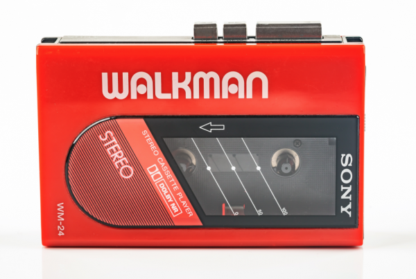 A Walkman stereo