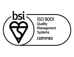 ISO 9001 quality management systems certified logo