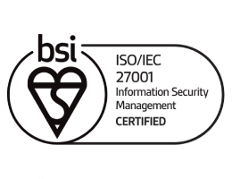 ISO 27001 information security management certified logo